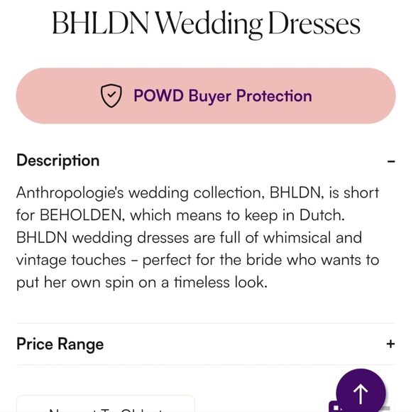Anthropologie BHLDN Andrea Gown Ranna Gill Size 2 - Picture 5 of 16